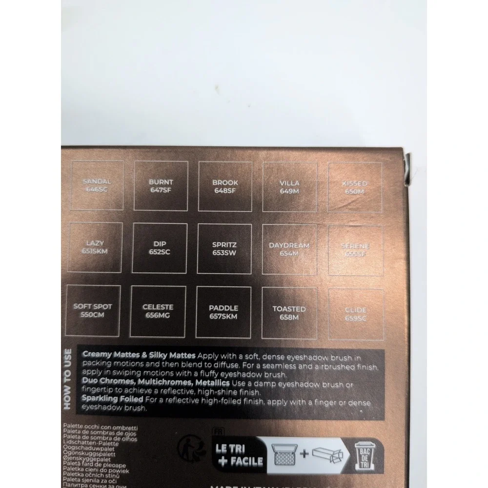 NEW IN BOX🚨Natasha Denona TAN Summer Eye Shadow Palette 100% Authentic 15 Pan